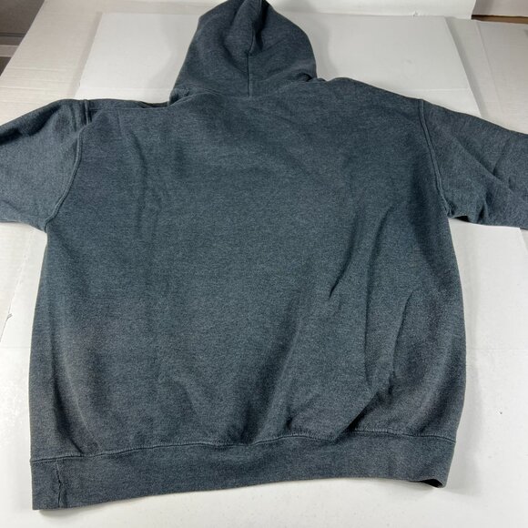 NFL Minnesota Vikings Football Sweatshirt Adult Large Grey Faded Pullover Hoodie - Picture 10 of 15